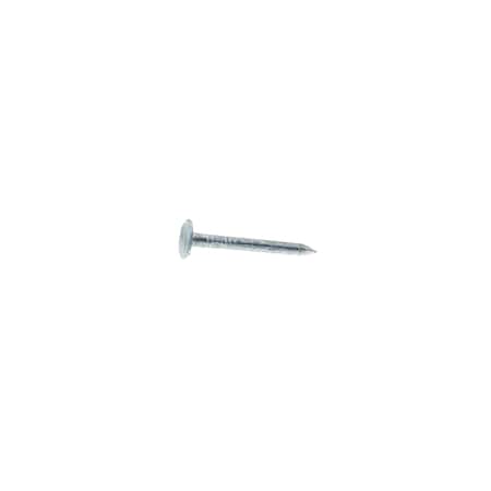 Grip-Rite Roofing Nail, 1-1/4 in L, 3D, Steel, Hot Dipped Galvanized Finish, 11 ga 114HGRFGBK